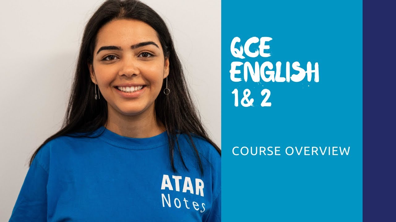 QCE English | Units 1&2 Course Overview