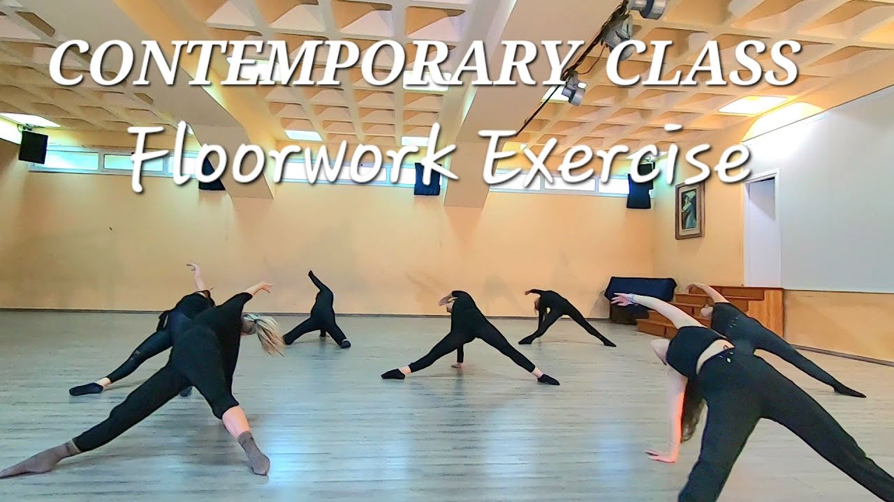 CONTEMPORARY DANCE CLASS FLOORWORK EXERCISE. Warm Up Contemporary Dance Class. Andrea Vanzo - Amelie