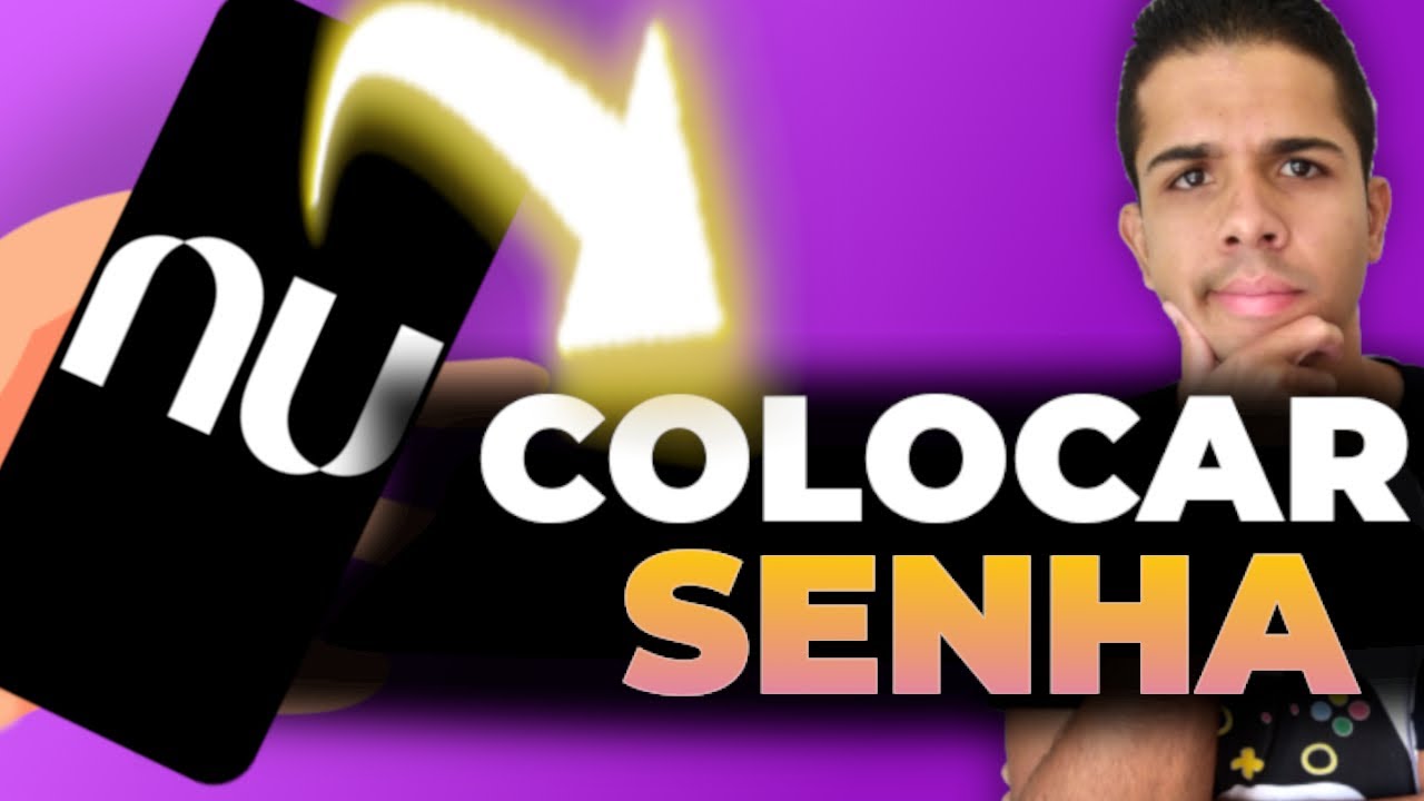 Como colocar senha no app Nubank