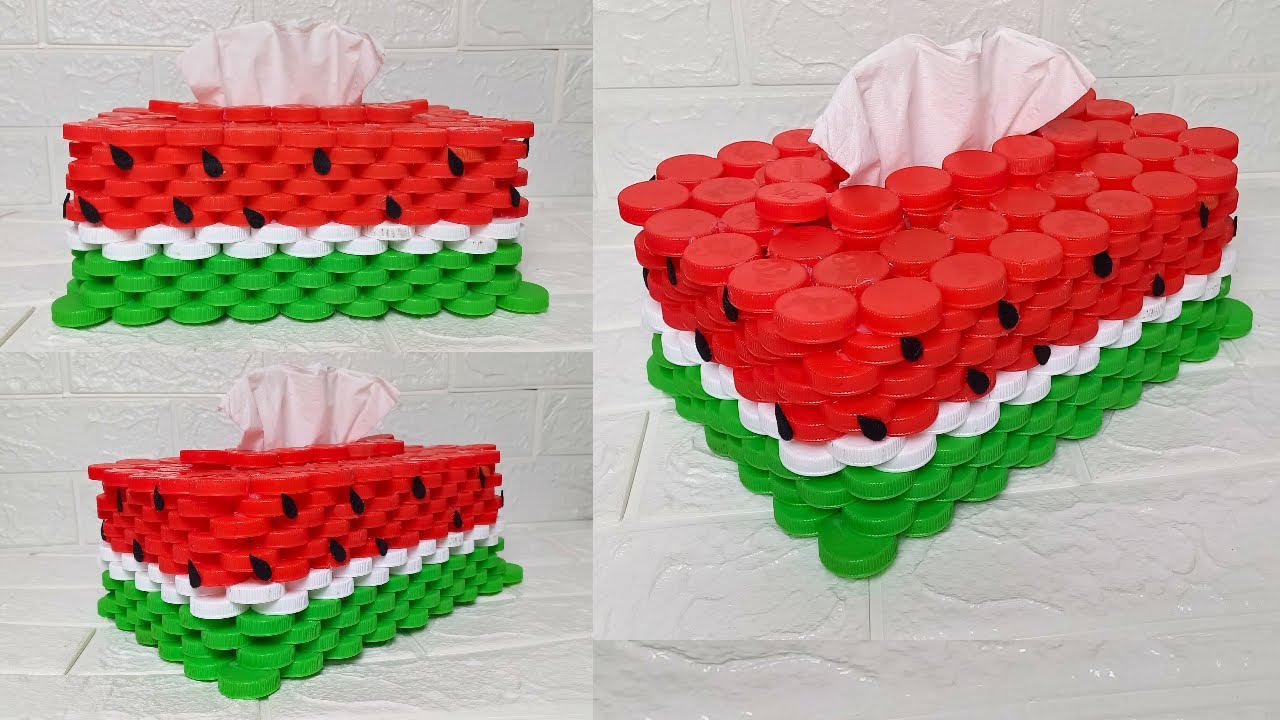Ide Kreatif || Sulap Bahan Bekas Menjadi Sangat Cantik || Tempat Tisu || bottle cup idea #recycle