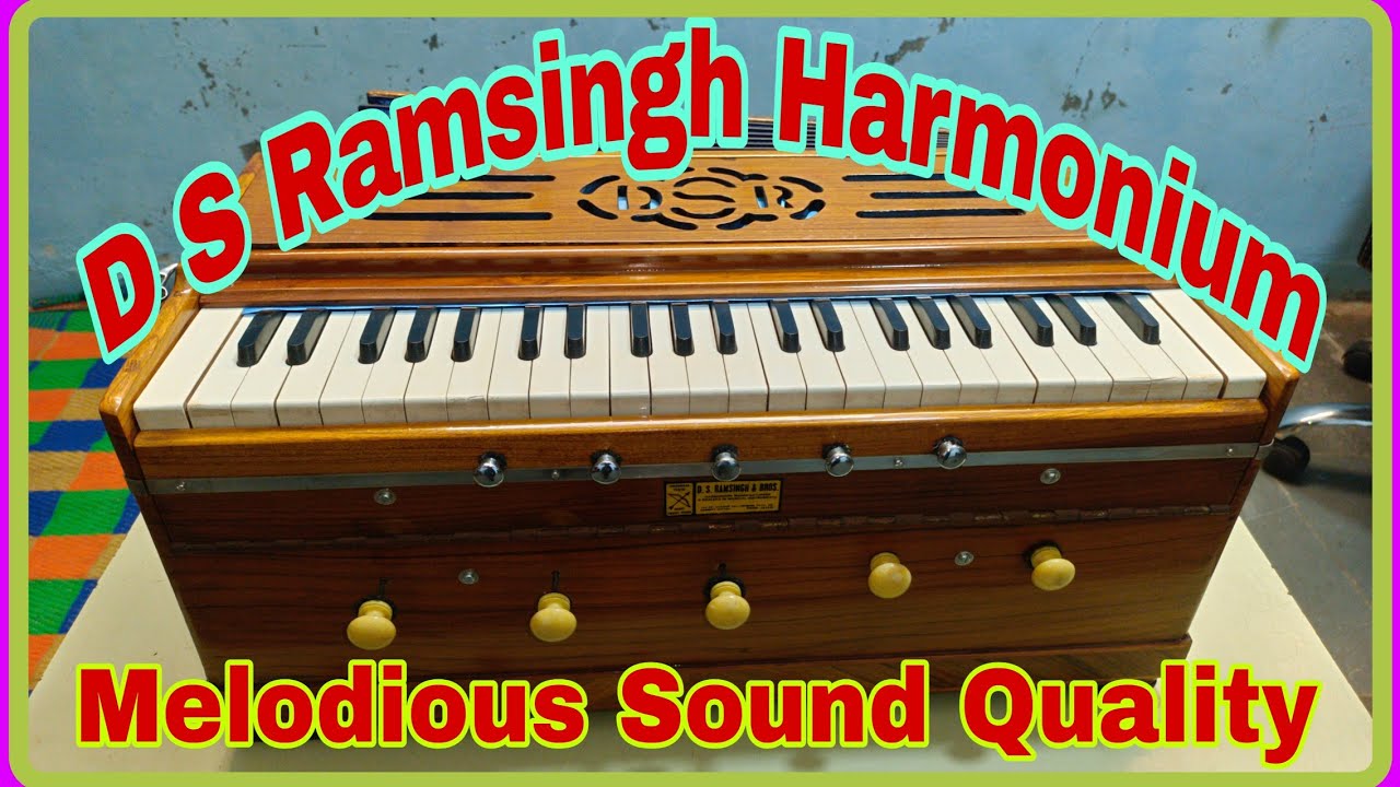 D S Ramsingh Harmonium। SOLD। 2 Line Male Male Old Palitana Reeds Harmonium ।