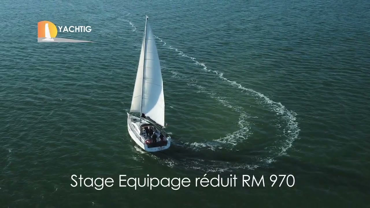Stage en équipage réduit sur voilier RM 970 avec YACHTIG