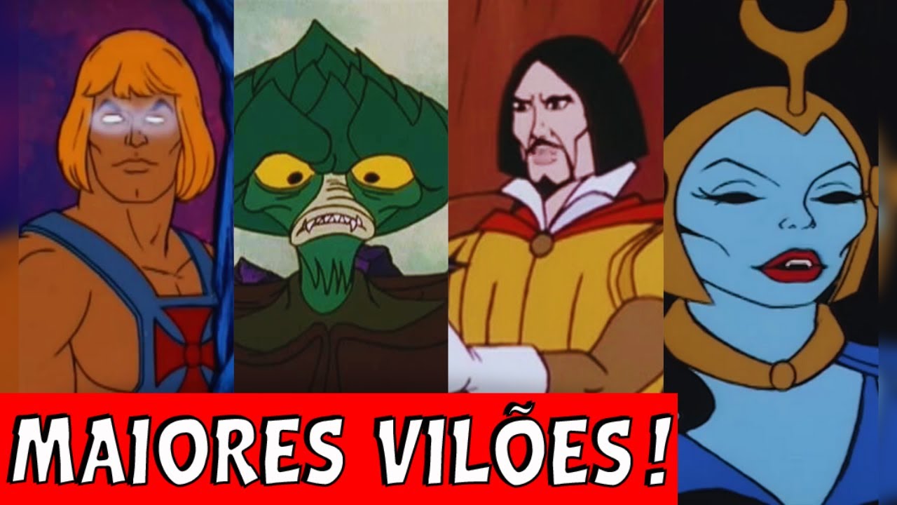 ✔️ OS MAIORES VIL&Otilde;ES DE HE-MAN | RANKING 🦹🏻&zwj;♂️