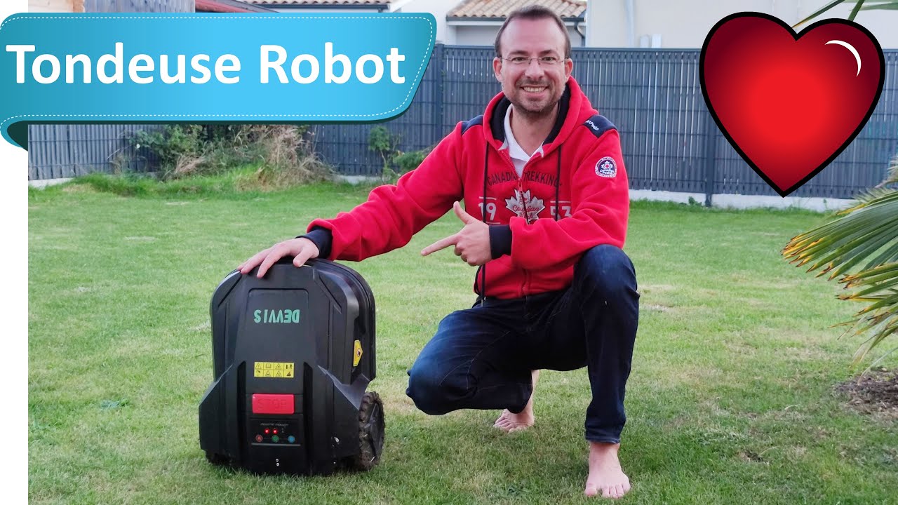 Ma tondeuse robot la DEVVIS H750T ❤️ Efficace et pas trop cher