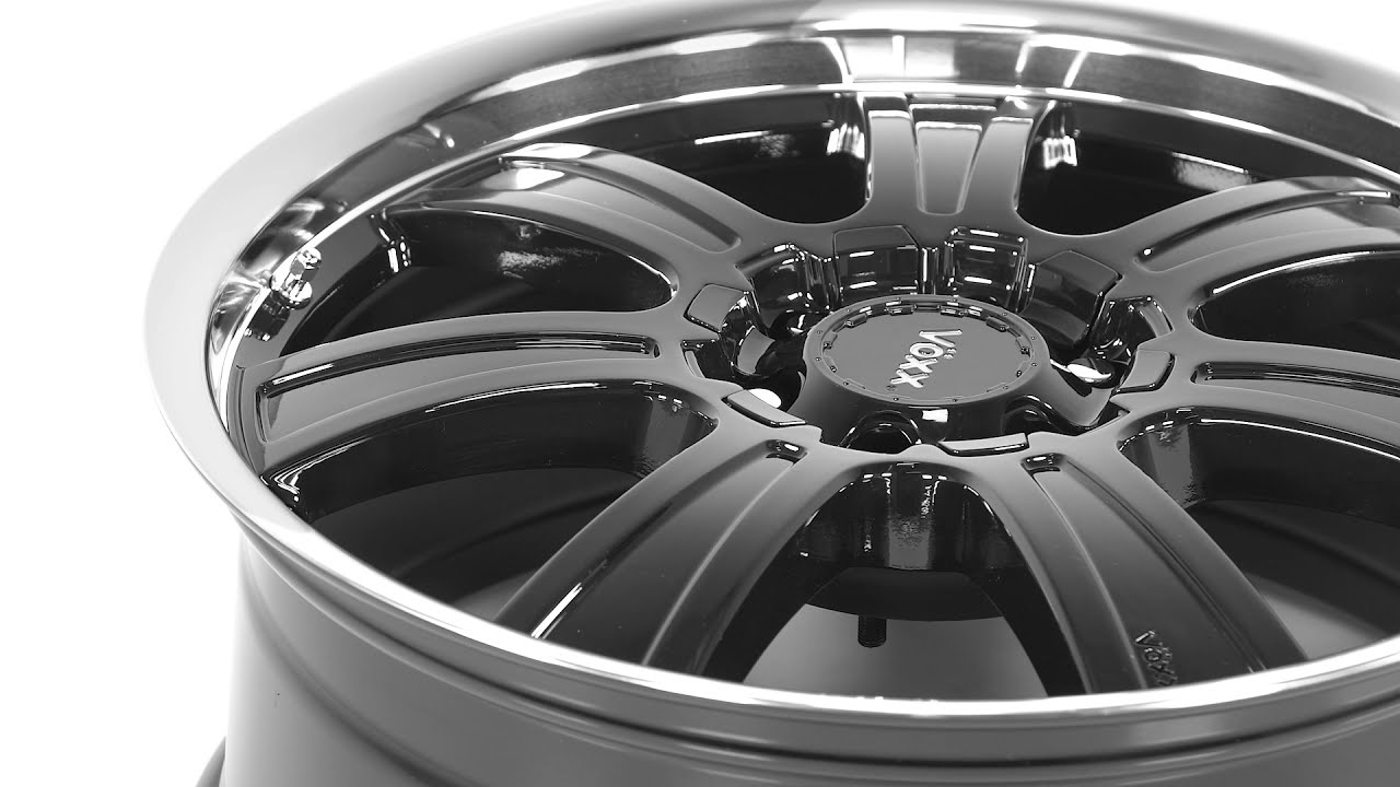 Turin Wheel by V&ouml;xx | Gloss Black Machined Lip
