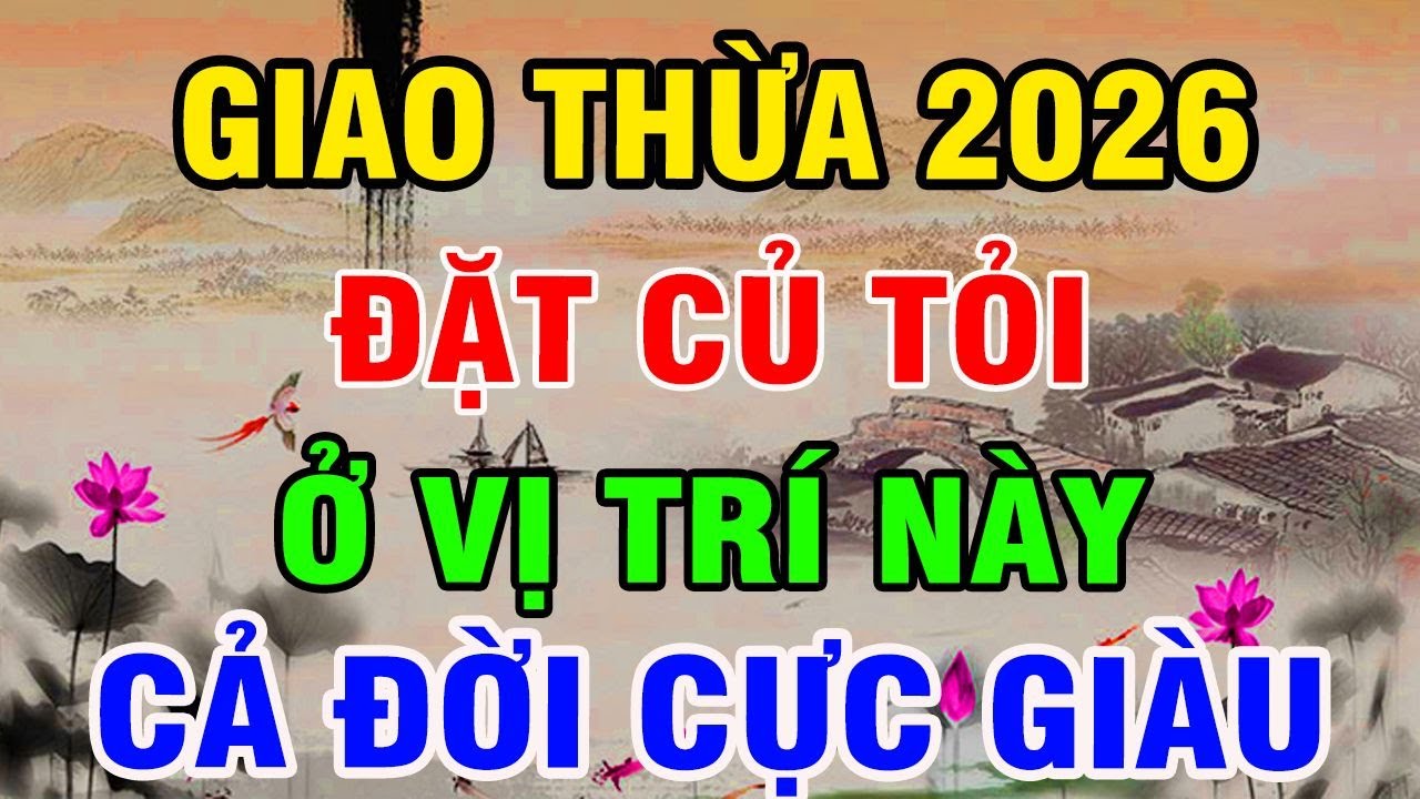 Đặt Củ Tỏi Ở Vị Trí Này Trước Sau Gì Cũng Giàu Sang Tiền Bạc Ùn Ùn Kéo Đến Chật Két