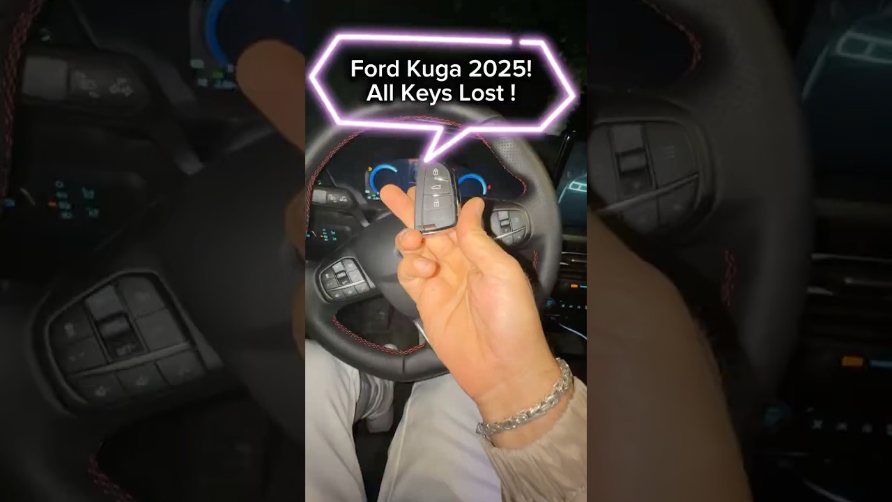 Ford Kuga 2025 Alle Schlüssel verloren ! All Keys Lost Ford 2025 