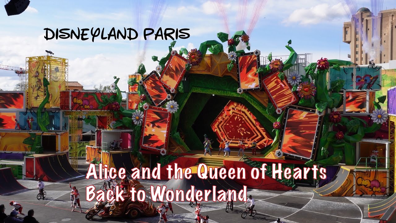 Disneyland Paris - Alice & The Queen of Hearts - Back to Wonderland - 4K
