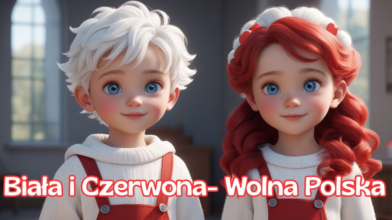🤍❤️Biała i Czerwona 🎧Audiobook dla dzieci o niepodległości 🤍❤️
