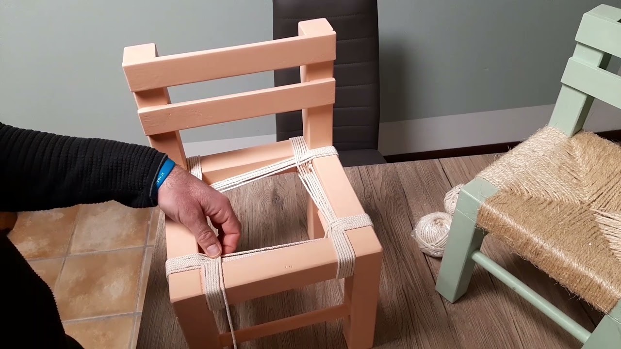 Video 9 - Impagliare una sedia