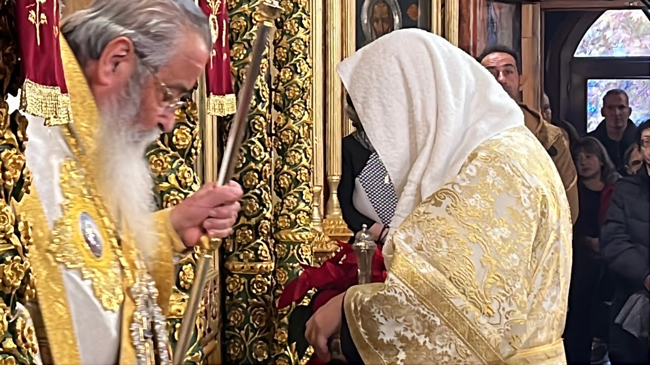 Χειροτονία Διακόνου π. Άνθιμου Ποτουριάδη, στον ΙΝ Αγίων Αναργύρων, από το Μητροπολίτη Κοζάνης Παύλο