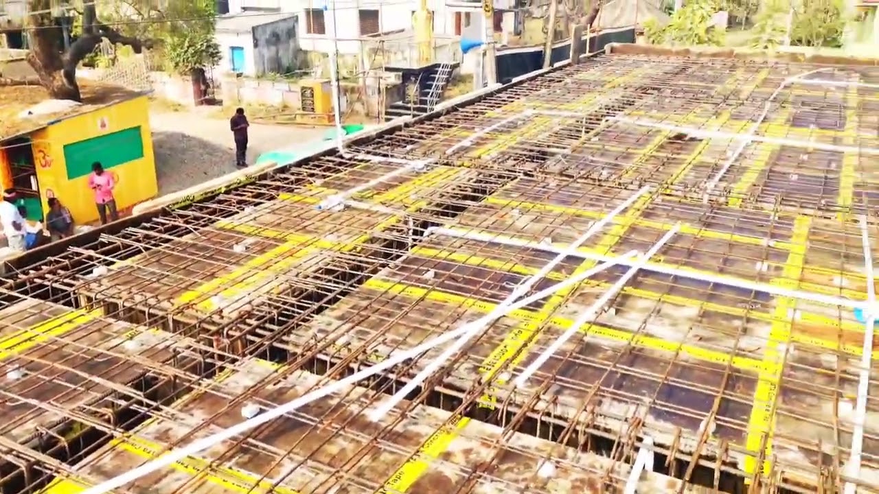 Another Slab Electrical Work #viral #trending #construction 