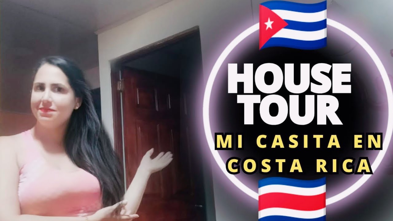House tour. Mi casita de alquiler en Costa Rica. Siendo cubana.  Lo que he comprado#costarica