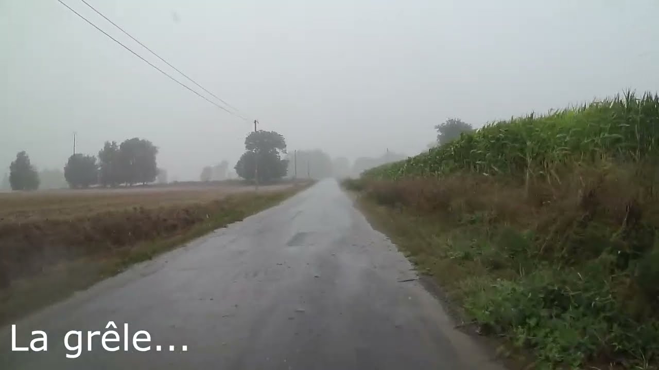 V&eacute;lotaf sous un gros orage