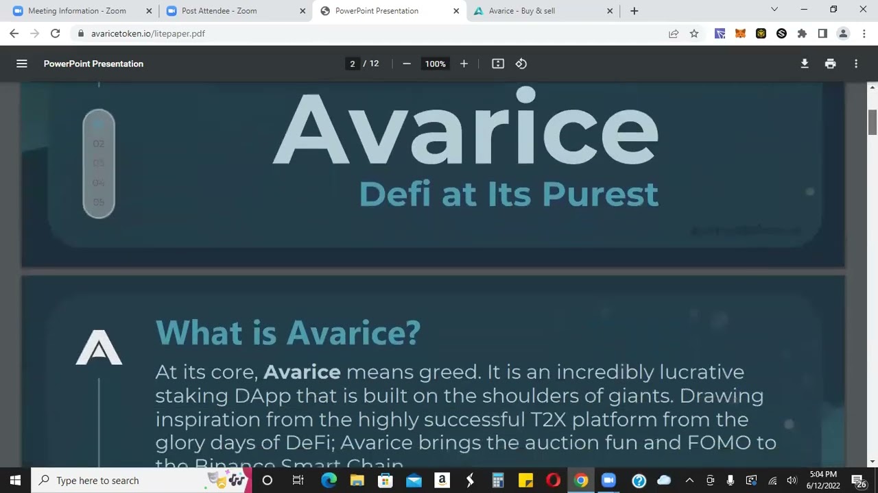 Avarice Token Is Printing Money 😳👀