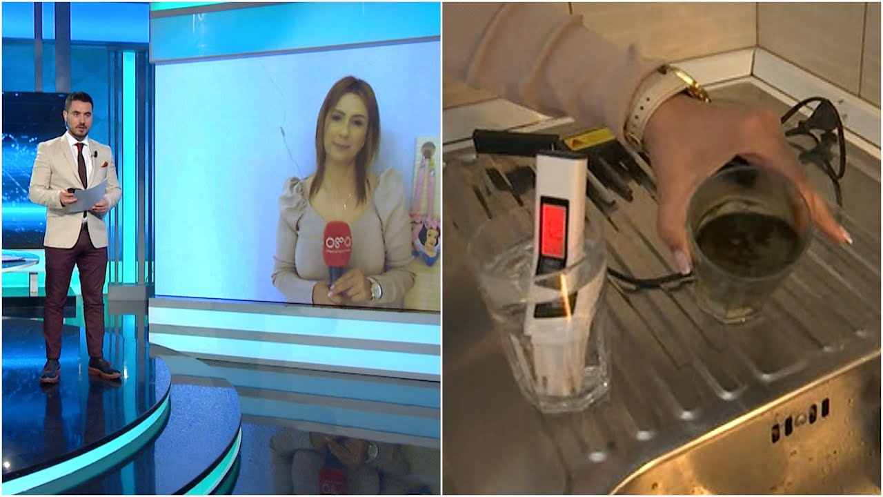 Alarmi/ Gazetarja bën live analizën e ujit në çezma, rezultati është i frikshëm