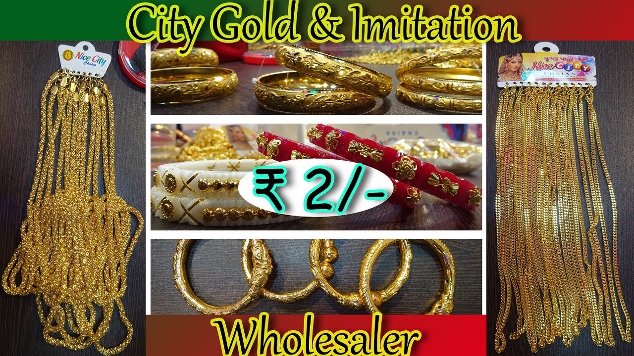 City Gold and Imitation Jewelry Wholesale | Kolkata Barabazar | New Barman Collection | Part 1