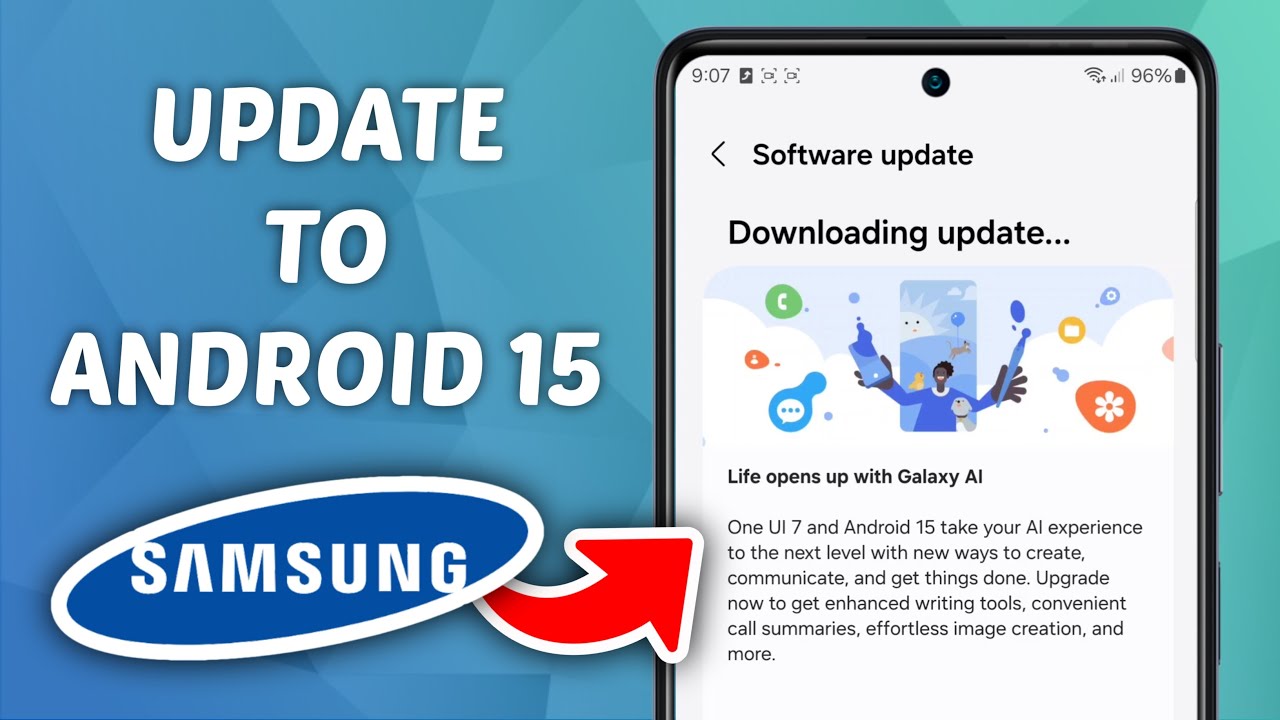 Как обновить Samsung до Android 15
