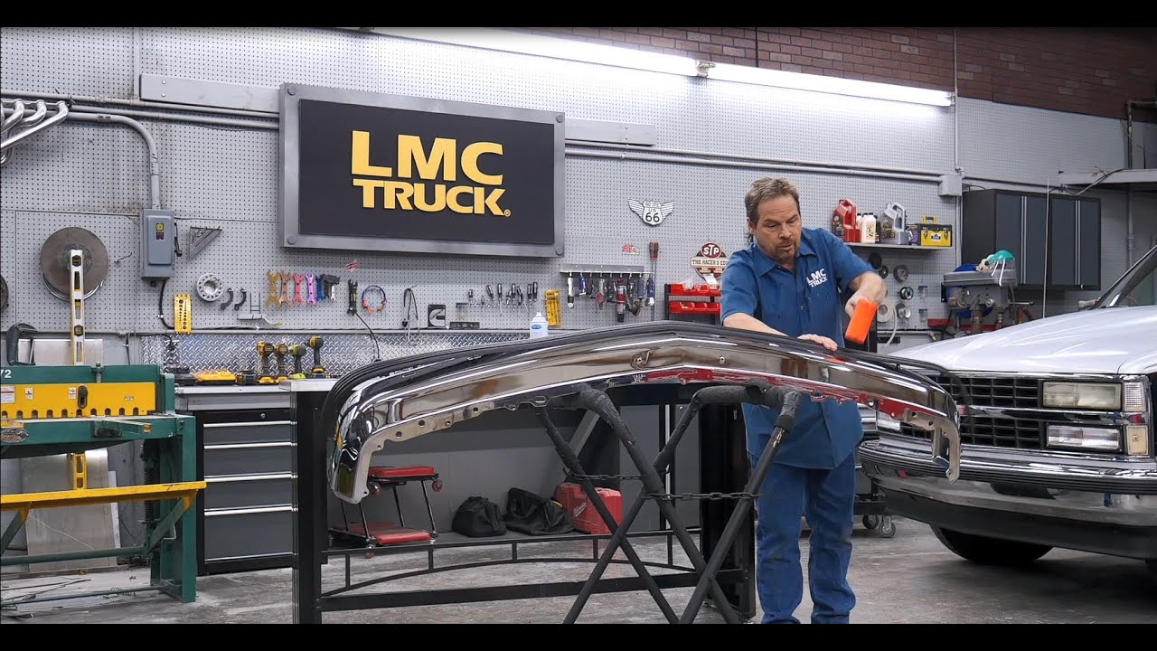How to Install a Bumper Impact Strip | Kevin Tetz with LMC Truck