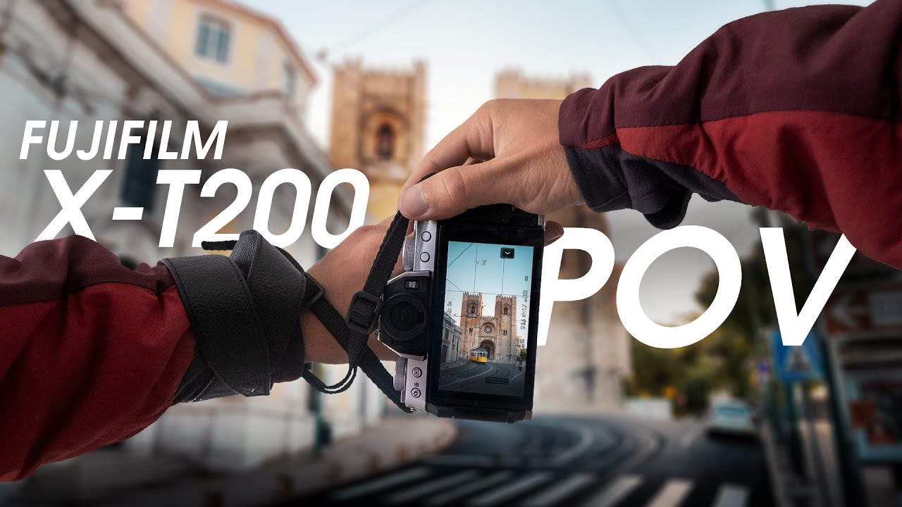 Fujifilm XT200 Fotografia de Rua em Primeira Pessoa - POV em Lisboa