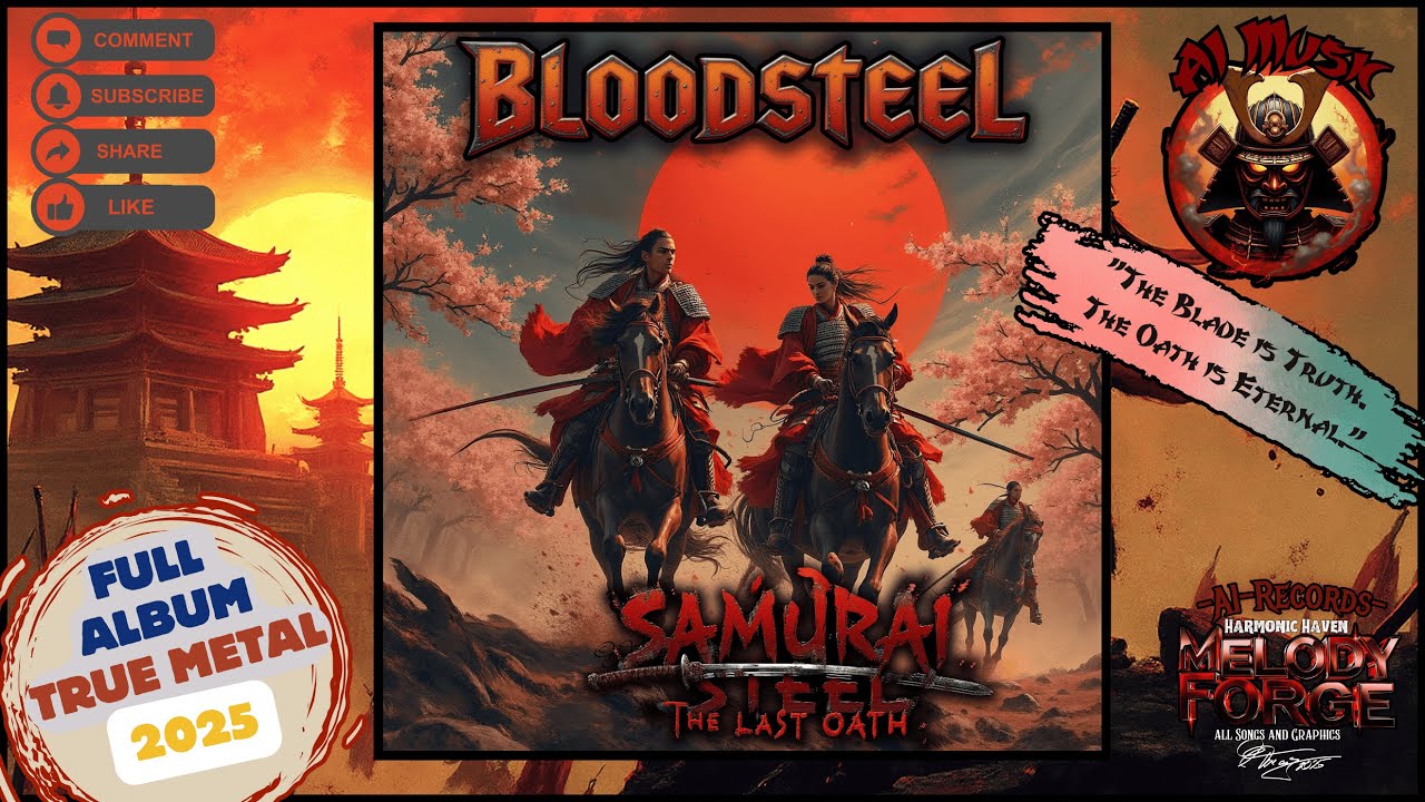 Bloodsteel - – Samurai Steel – The Last Oath - FULL Album 2025