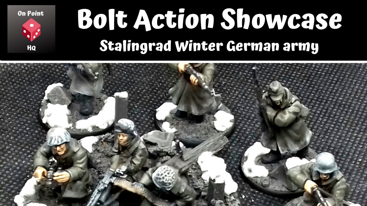 Bolt Action Showcase - Stalingrad German army