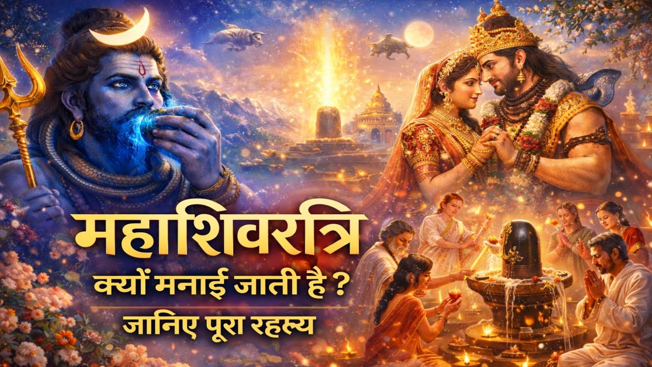 महाशिवरात्रि क्यों मनाई जाती है? जानिए पूरा रहस्य | MahaShivratri 2026