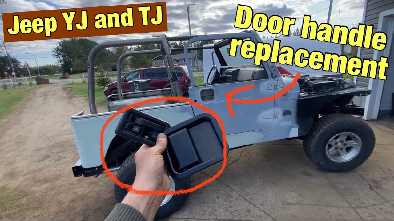 Jeep TJ doorhandle replacement (step-by-step)