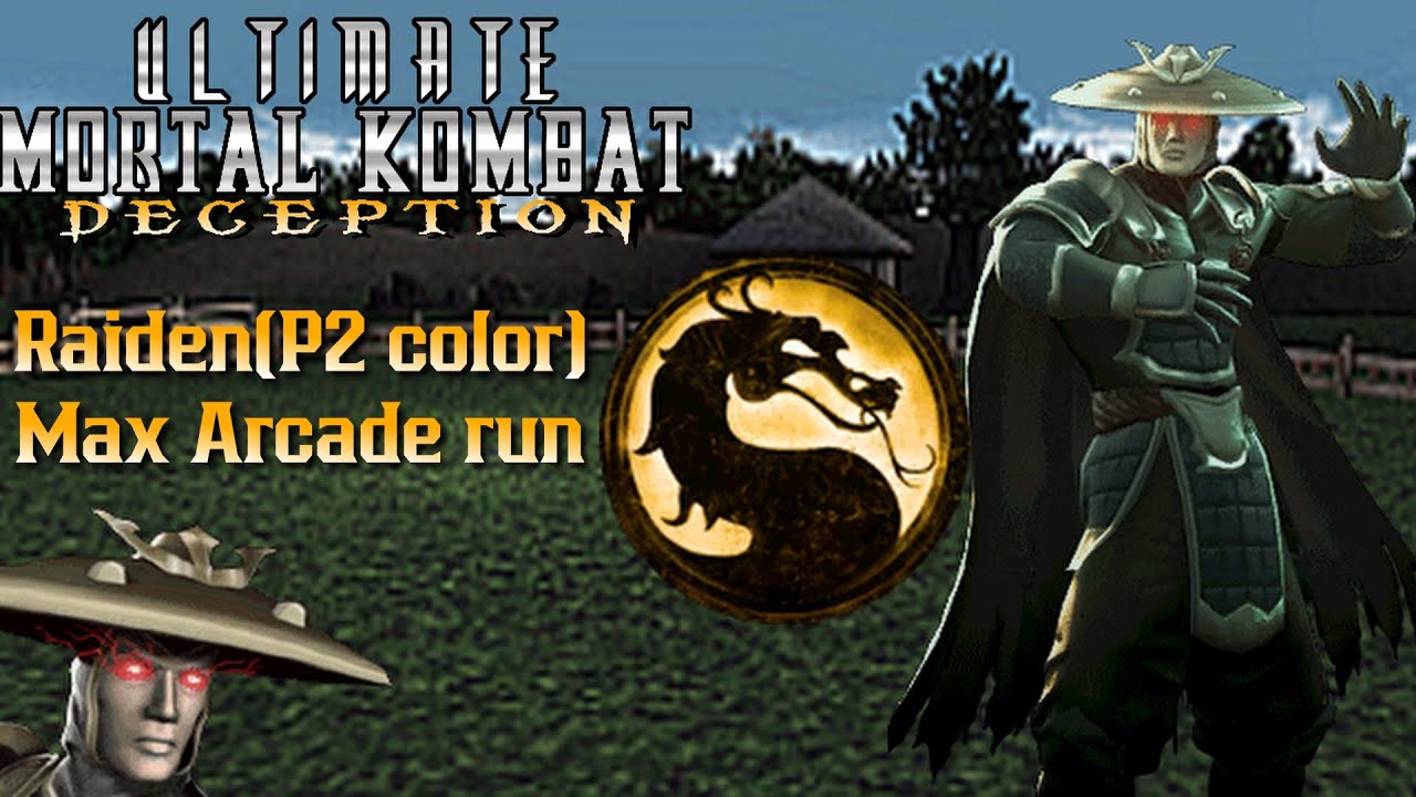 Ultimate Mortal Kombat Deception Raiden (P2 color) MAX аркадный забег