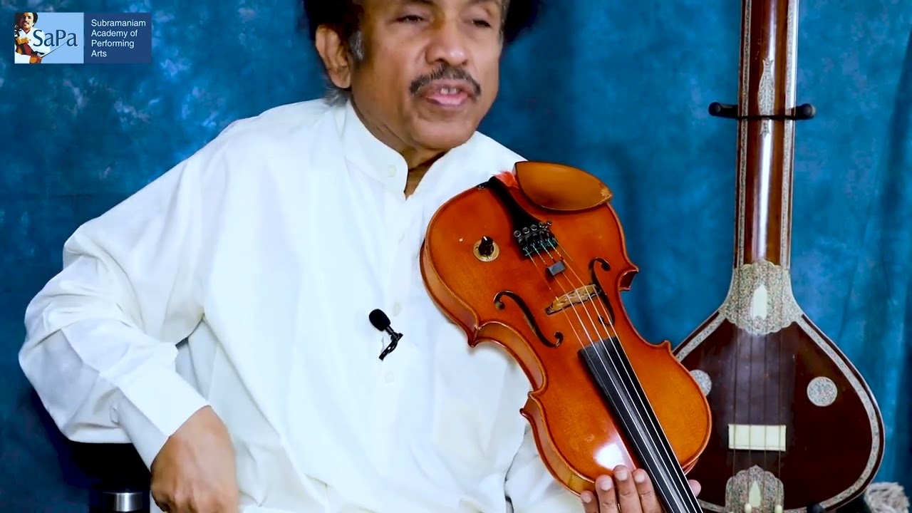 Bowing the Violin | Dr L Subramnaiam and Ambi Subramaniam