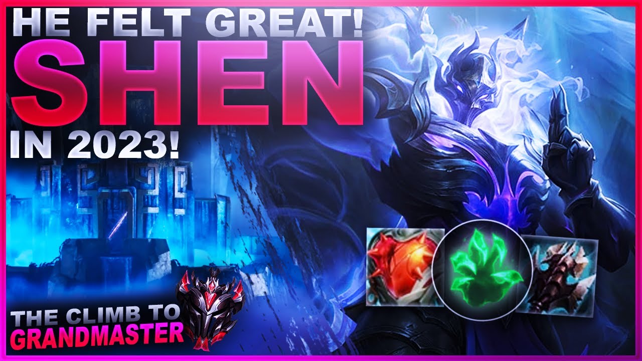 I PLAYED SHEN IN 2023 AND HE FELT GREAT!?! | League of Legends