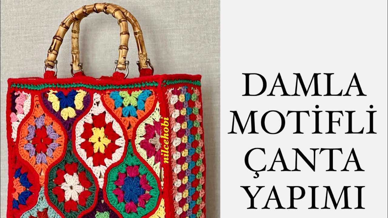 Damla Motifli Çanta Part 2