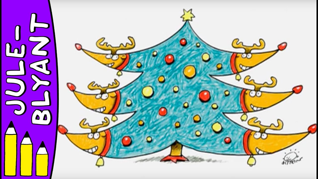 Øisteins Juleblyant - Reinsdyr Juletre