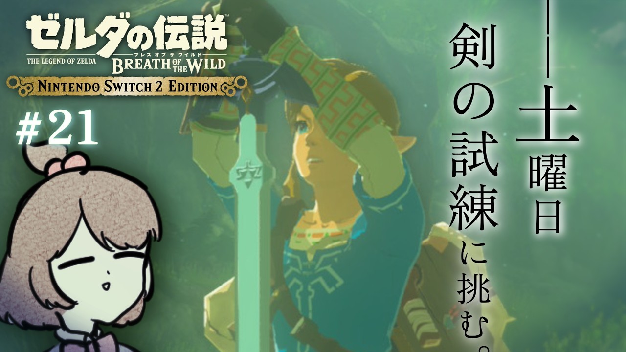 【＃ゼルダの伝説 ブレスオブザワイルド】極位。初見で一発クリア目指してやるから見てな!!/Nintendo switch2 Edition　#21