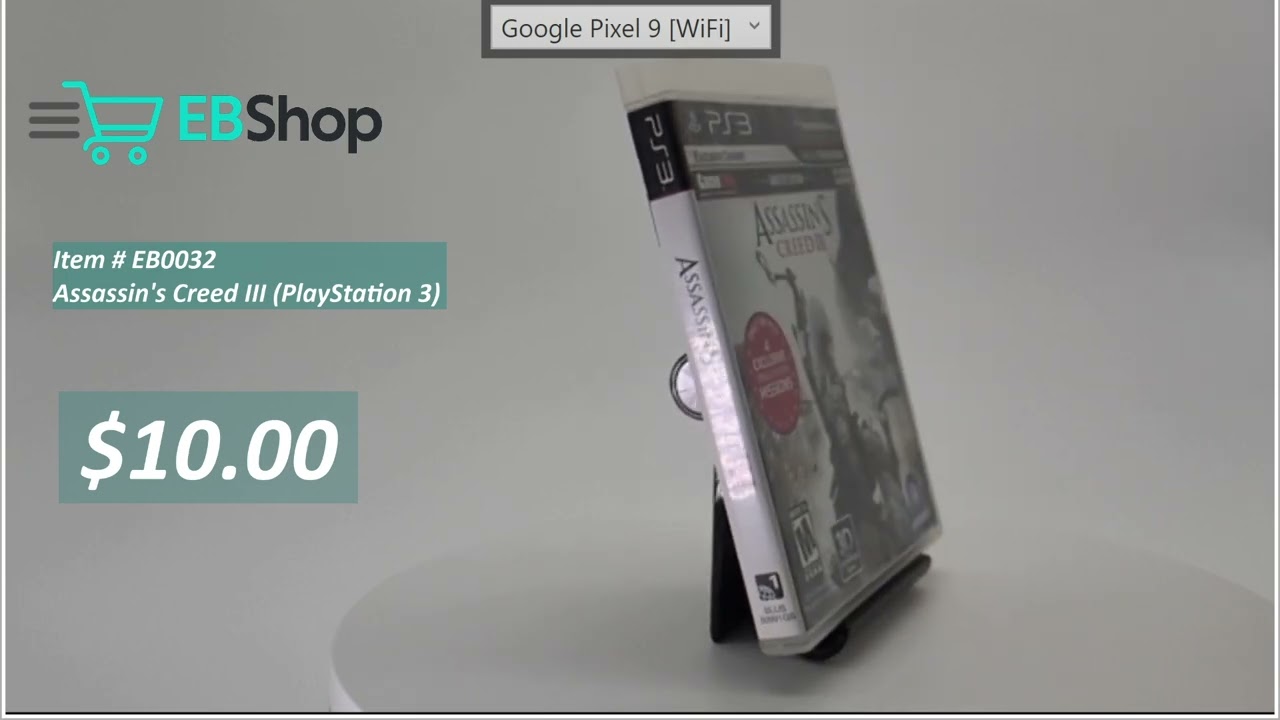 Assassin's Creed III (PlayStation 3)