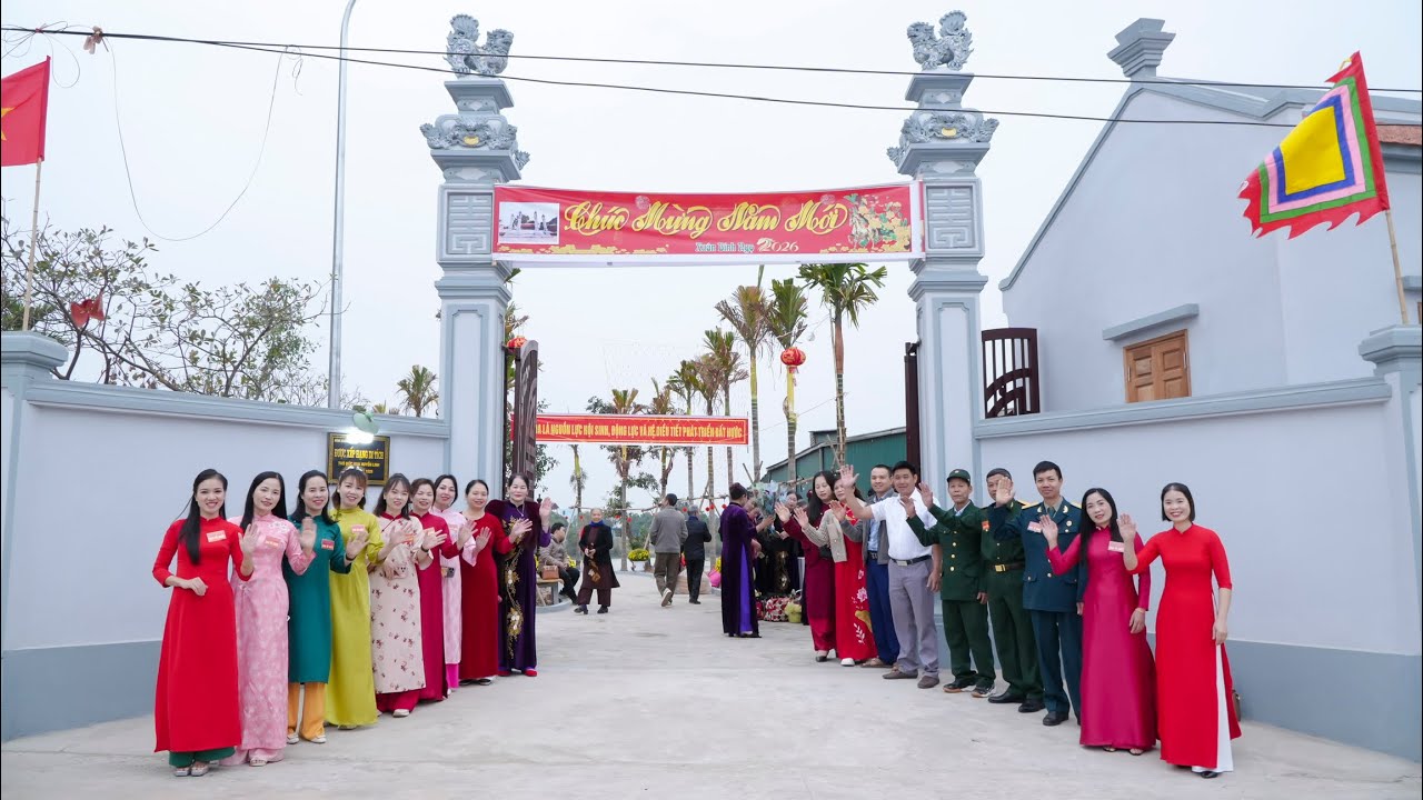 Lễ Khánh Thành , Đình Xuân Áp , Xã Kim Anh ,TP HÀ Nội.Ngày 01 tháng 02 năm  2026.