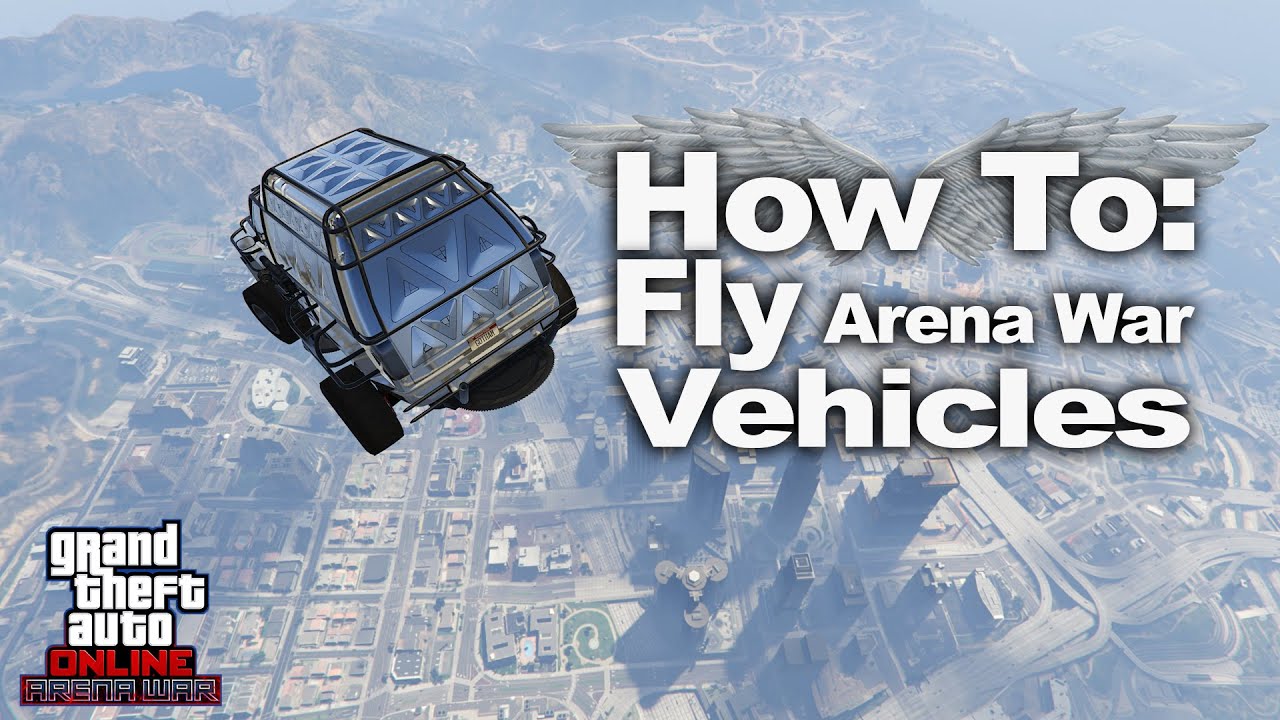 How To Fly Arena War Vehicles | GTAV Online