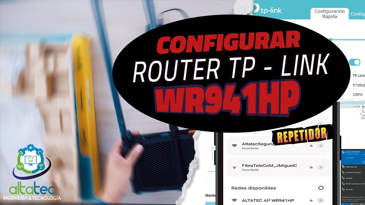 Como CONFIGURAR Router Tp-Link WR941HP en Modo REPETIDOR (Paso a Paso)