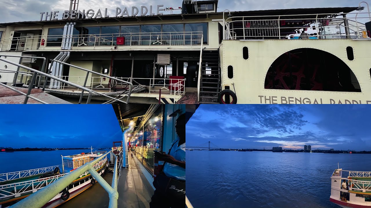 Cruise party at “THE BENGAL PADDLE” - one of a largest ship in ganges