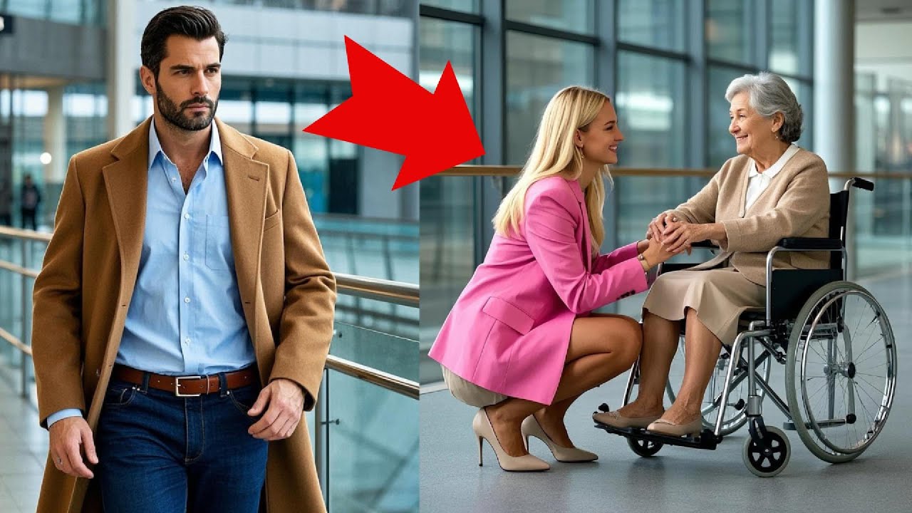 “AIRPORT ROMANCE: MILLIONAIRE FALLS FOR WOMAN WHO HELPED HIS ELDERLY MOTHER”...