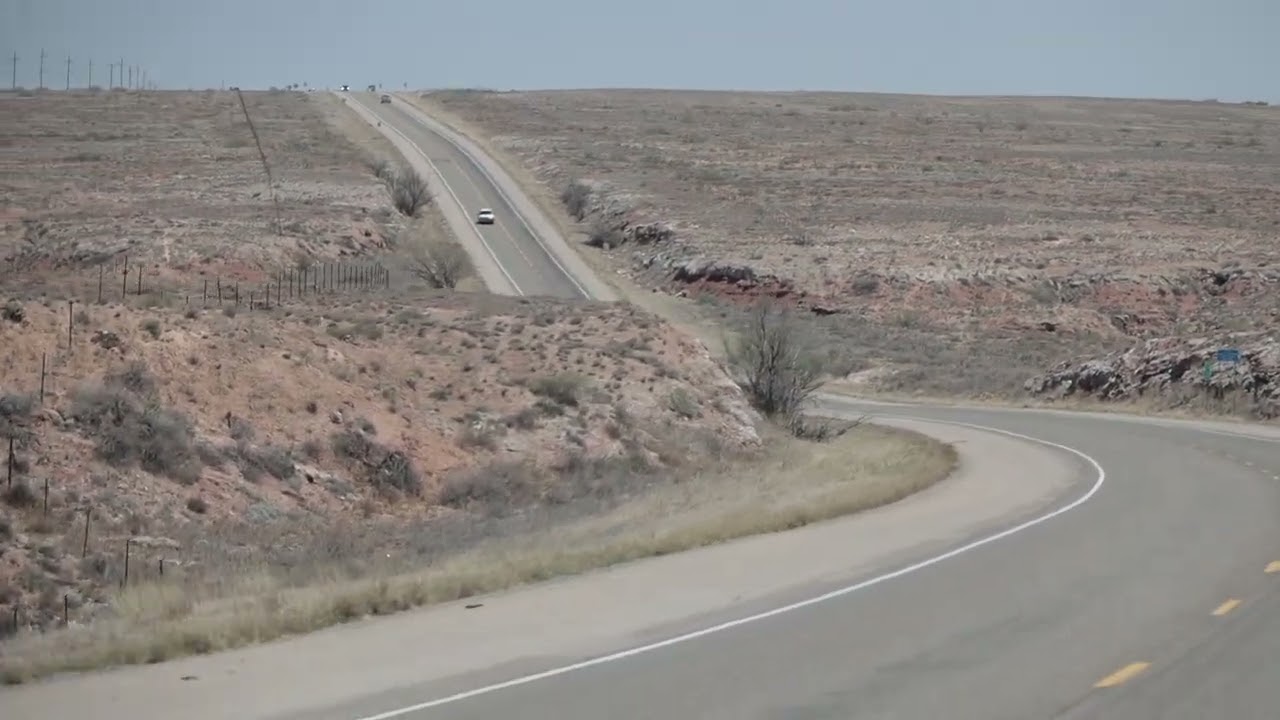 Western edge of the Llano Estacado on 380, driving east from Roswell NM