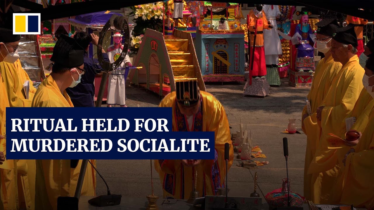 Abby Choi murder: Hong Kong villagers hold ritual to calm dead socialite&rsquo;s spirit
