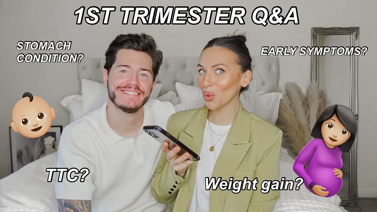 1ST TRIMESTER Q&A.. Symptoms, Body Changes, TTC, Stomach Condition & More!! Imogenation