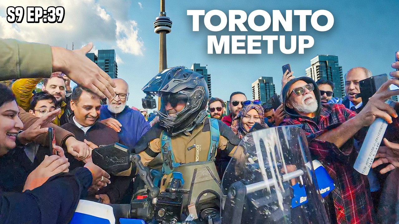 Toronto Meetup was INSANE 🇨🇦 S9 EP 39 | Pakistan to Americas Motorcycle Tour
