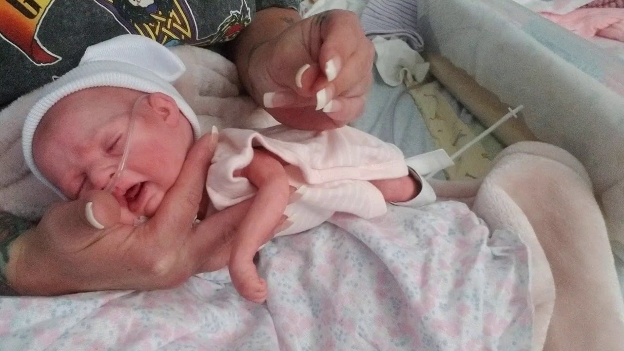 NICU Micro preemie silicone CC gets a bottle & a chat. series 7