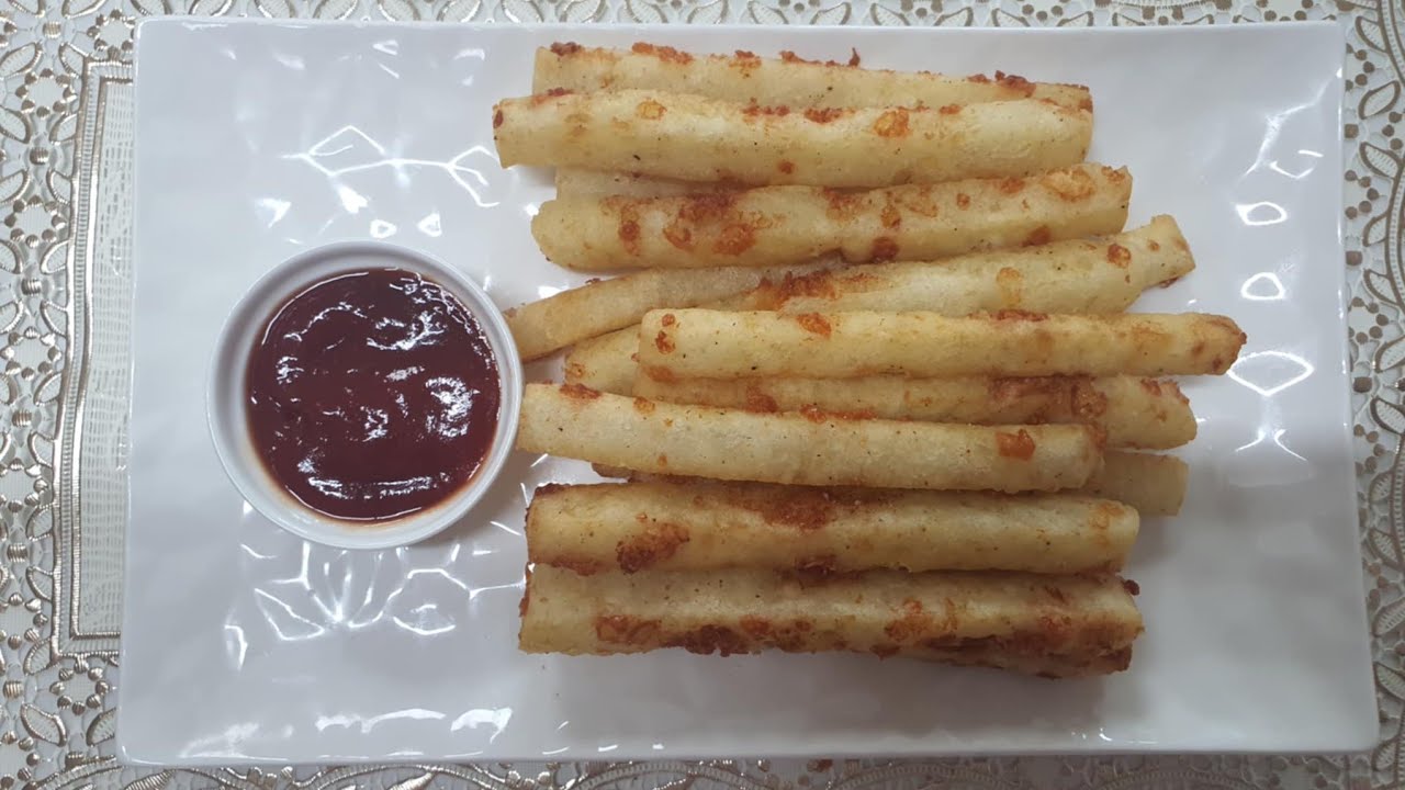 Easy Potato Recipe! Potato Cheese Sticks Recipe/ Crispy French Fries