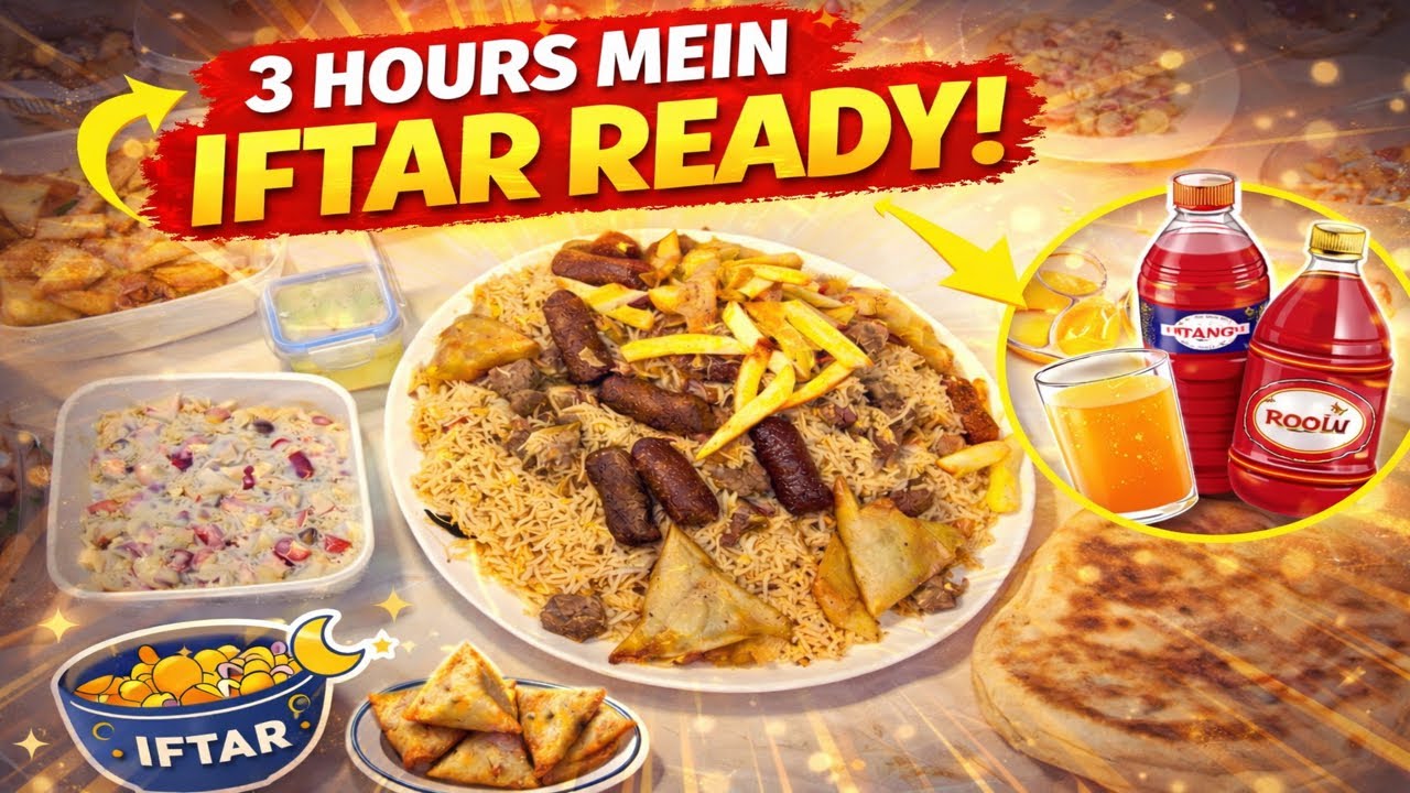 3 Hours Mein Itni Bari Iftari 😱 | Unexpected Mehmaan 😳| France Ramadan vlog ✨🌙