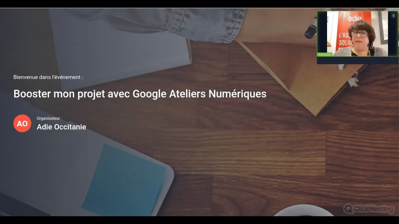 02.02.2024 : Booster mon projet avec Google Ateliers Numériques