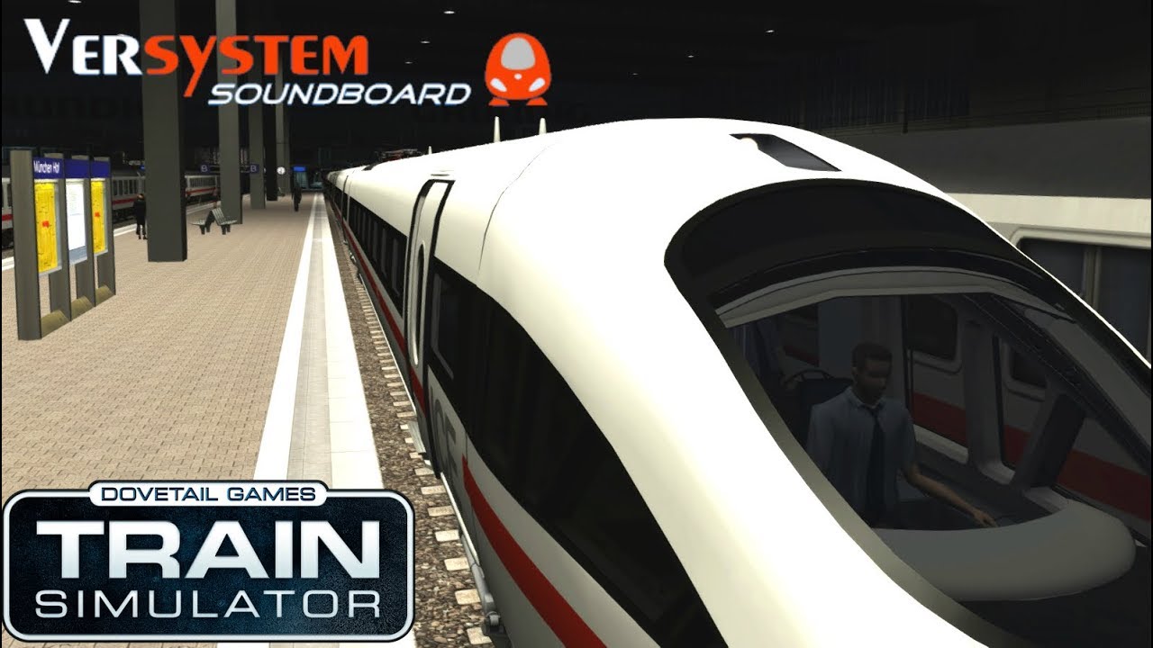 Train Simulator 2018 | ICE1420 Augsburg - M&uuml;nchen Hbf mit Versystem Ansagen und Soundupdate