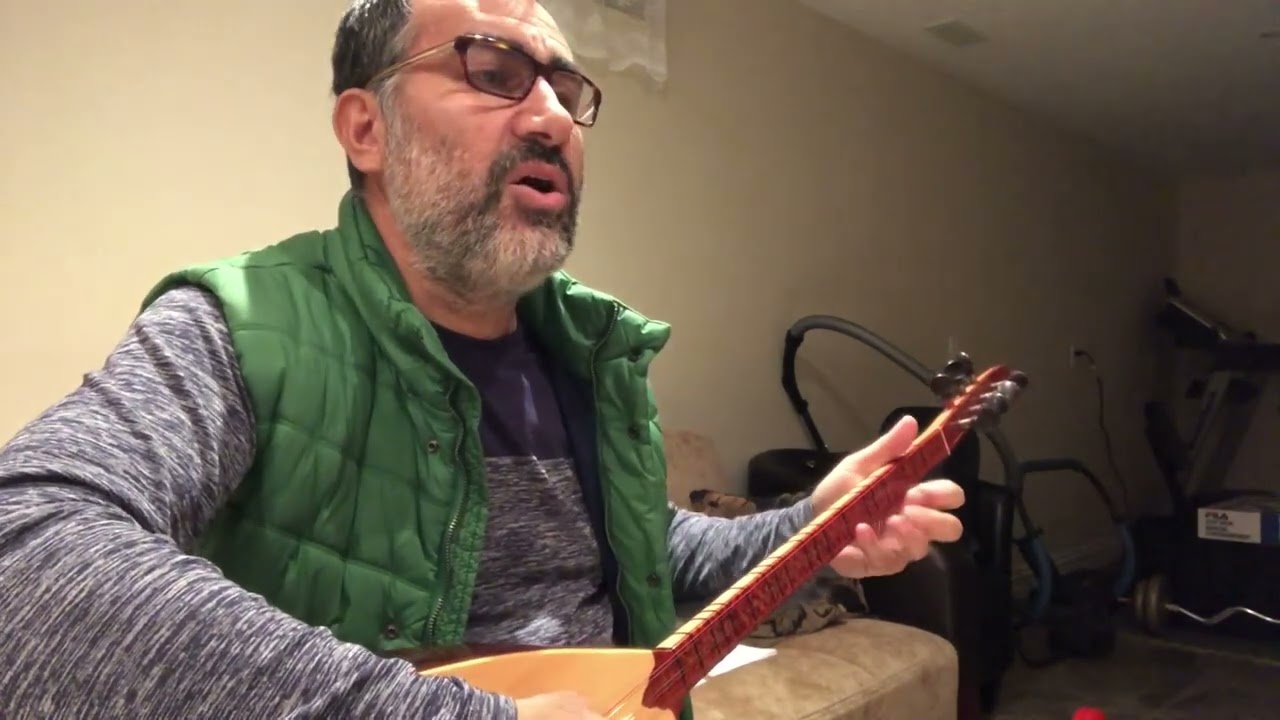 Bağlama, Damdan Dama Atlan Yar, Bona Çalışması